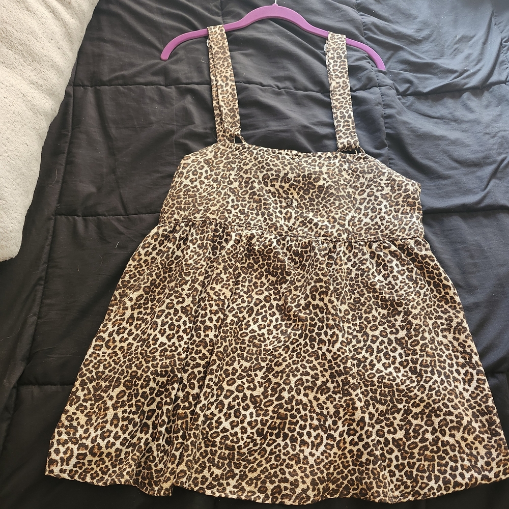 Leopard Skirt Jumper Xxl